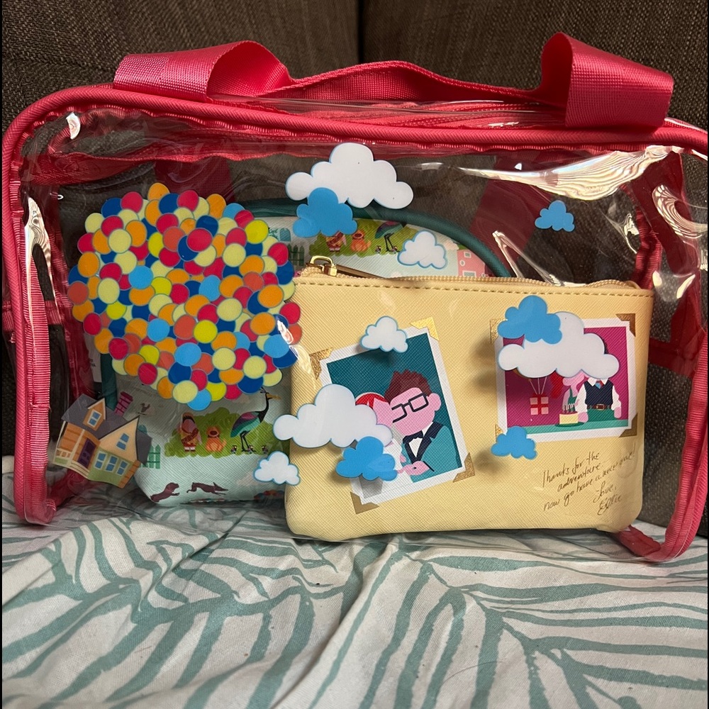 Pixar Up makeup bag